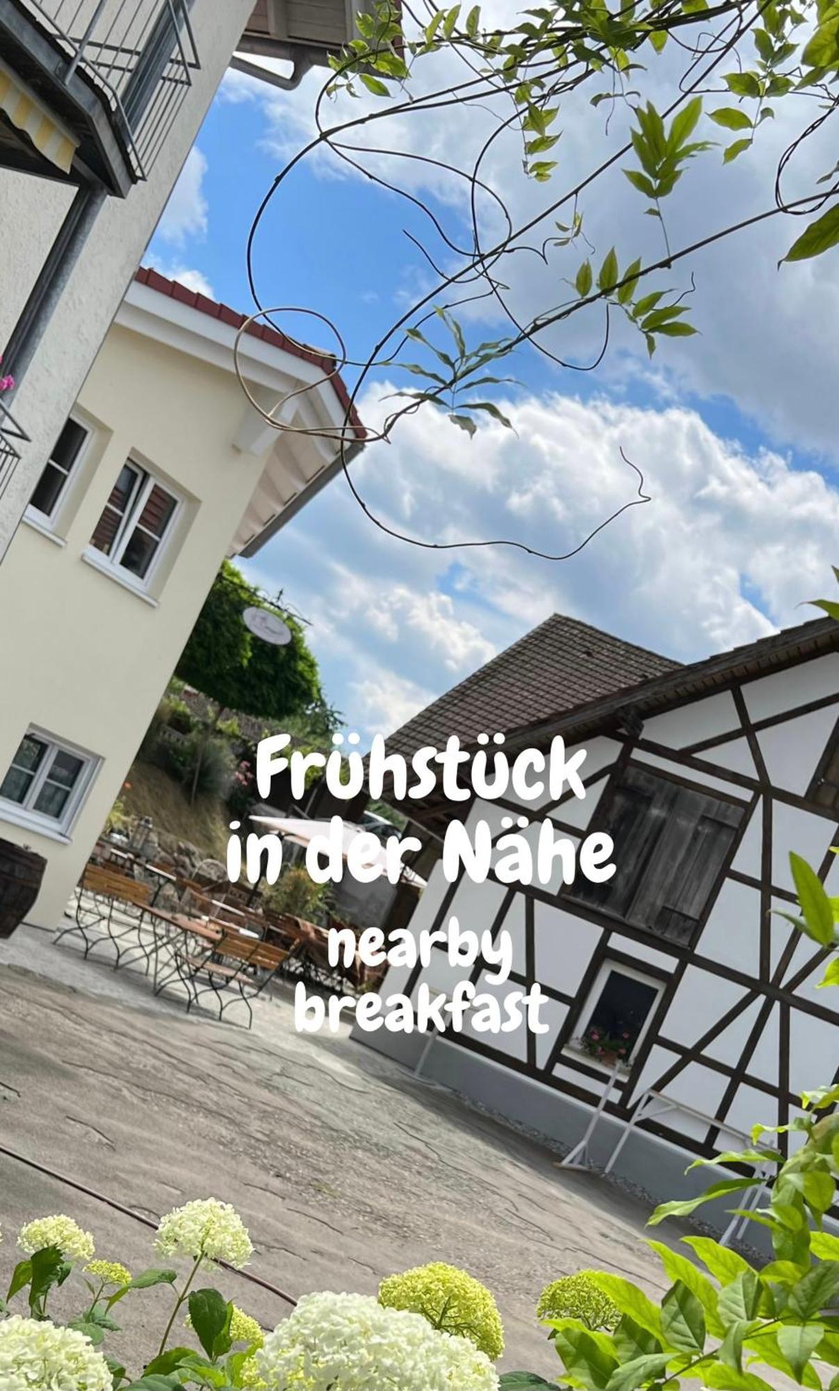 Cafe Canape, Wohlfuehlen Im Schoenen Hof Zwischen Ravensburg & Bodensee Exterior foto